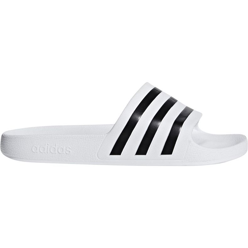 Adidas Adilette Aqua vita tofflor F35539 ['vit svart']
