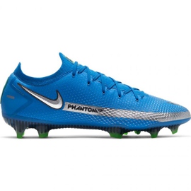 Nike Phantom Gt Elite Fg M CK8439 400 fotbollsskor blå blå