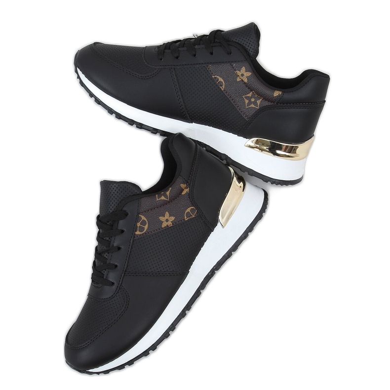 Svarta sportskor för kvinnor J2140 Svart