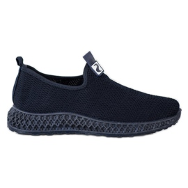 SHELOVET Spring Openwork Slipons blå