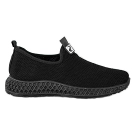 SHELOVET Spring Openwork Slipons svart