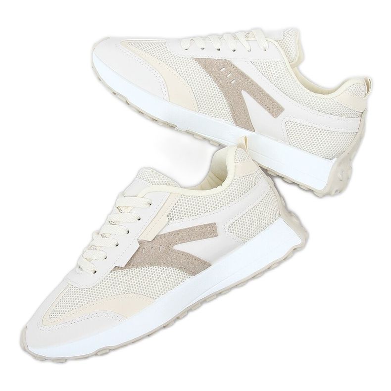 Beige sportskor 6115 Beige
