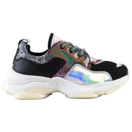 SHELOVET Sport Mode färgglada sneakers mångfärgad