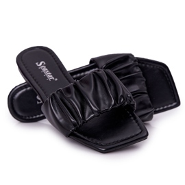 PS1 Kvinnors klassiska svarta tofflor ser bra ut