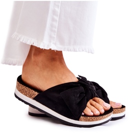 PS1 Svarta tofflor på den så bekväma plattformen