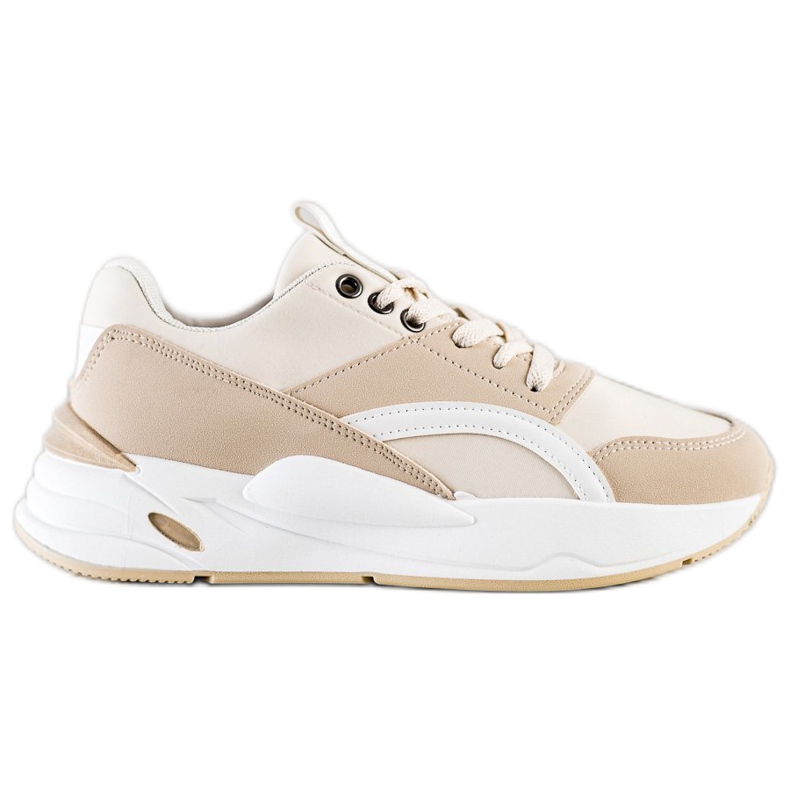 SHELOVET Sportskor Bl213be beige brun