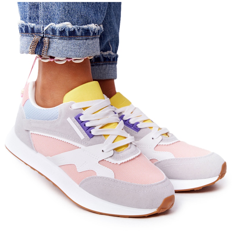 PS1 Kvinnors sportskor Sneakers Rosa-Grå After Hours mångfärgad