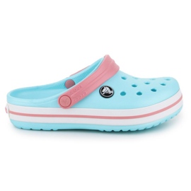 Crocs Crocband Clog K Jr 204537-4S3 blå rosa