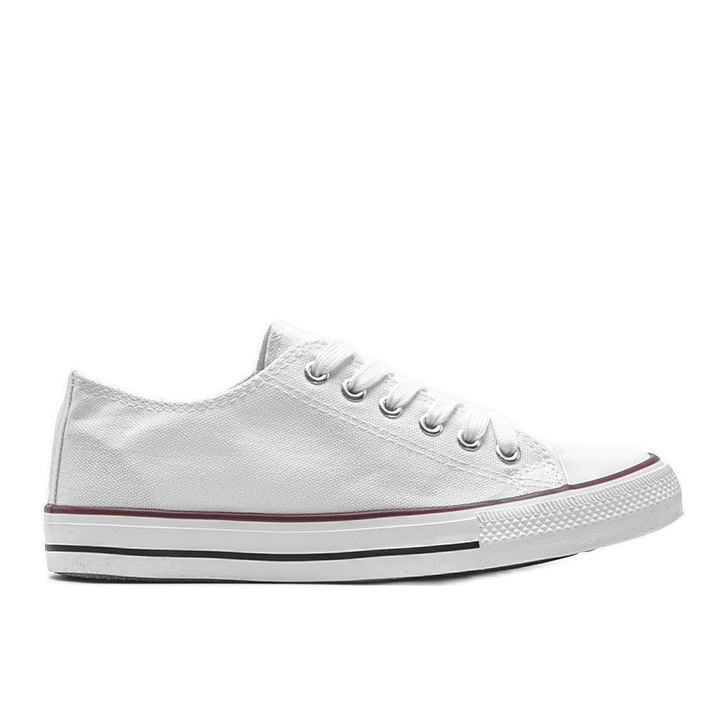 Destini klassiska vita låga sneakers