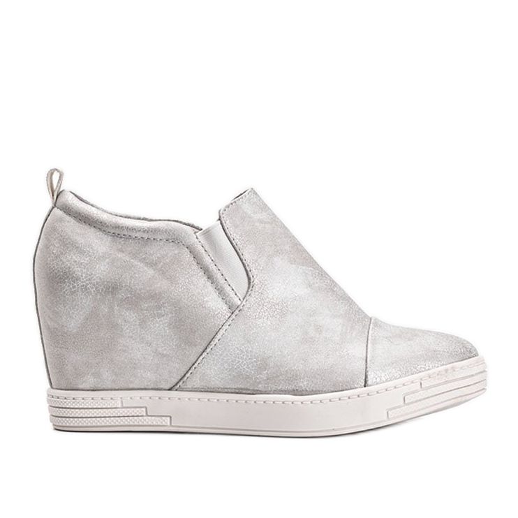 Vita blanka Jayla -sneakers för kvinnor silver-