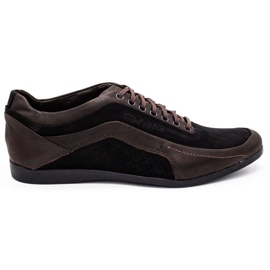 Polbut Casual herrskor 2101P brun