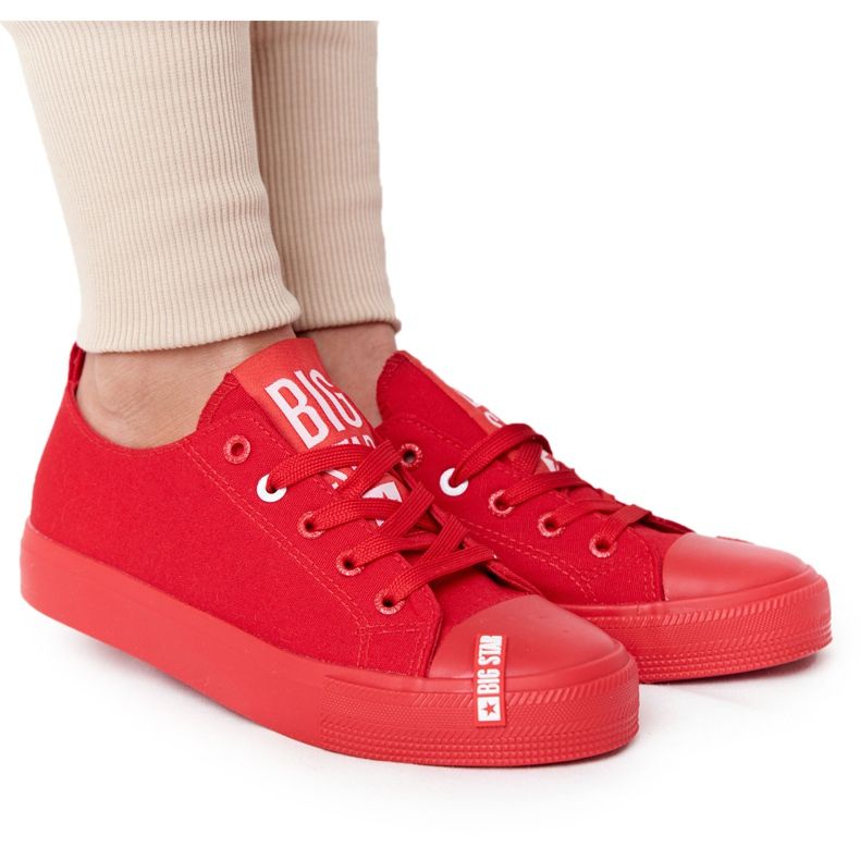 Dam Sneakers Big Star HH274677 Röd