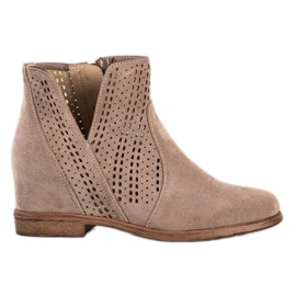 Filippo Fjäderstövlar i vår brun