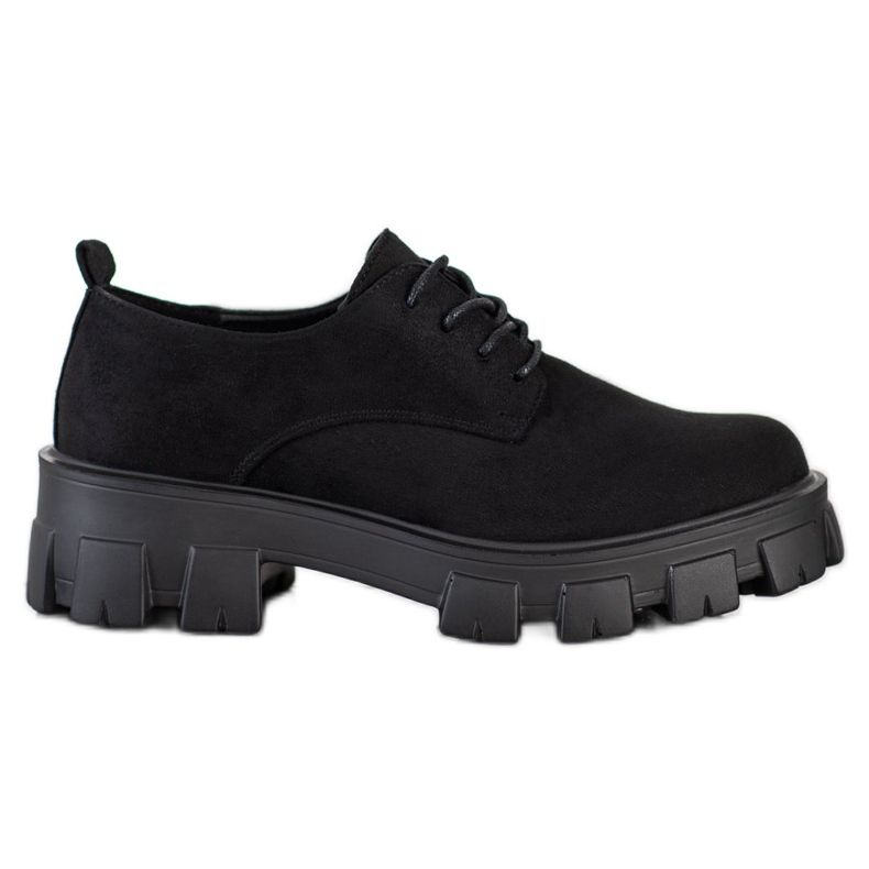 Seastar Trendiga skor på plattformen svart