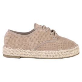 SHELOVET Mocka Espadrilles beige