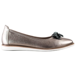 Sergio Leone fransade ballerinor brun mångfärgad