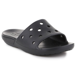 Crocs Classic Slide Black 206121-001 flip-flops svart