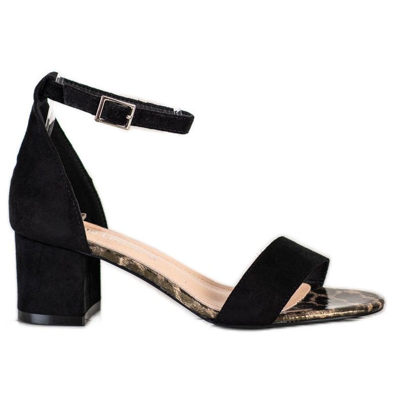 Sandaler på en bar Sergio Leone svart