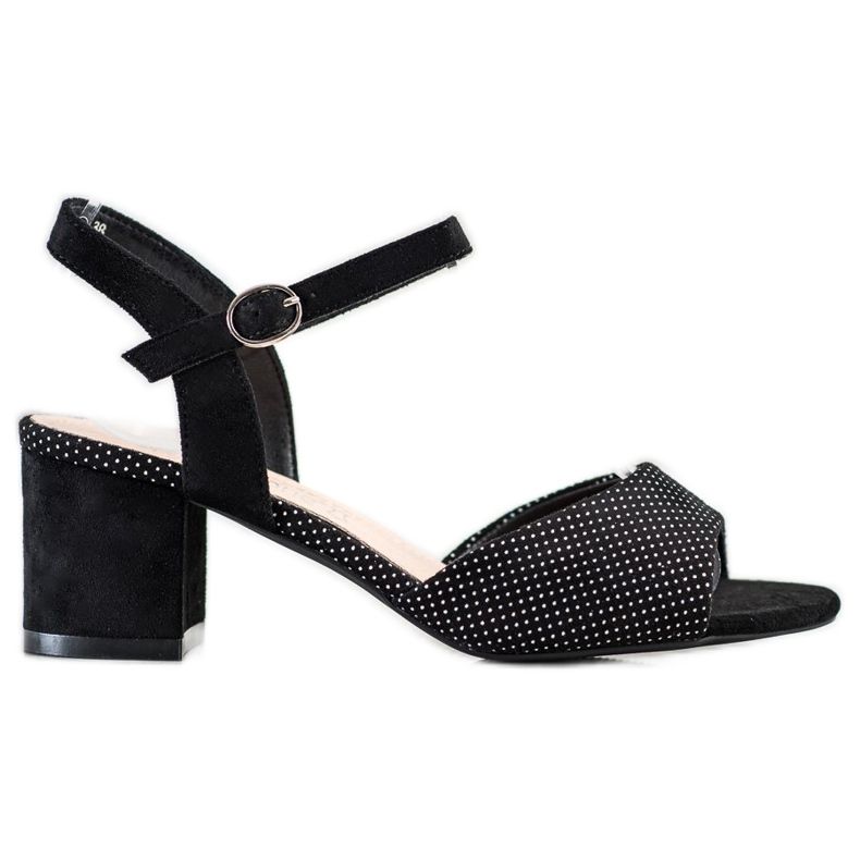 Svarta sandaler på en bar Sergio Leone