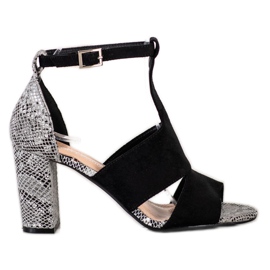 Closed Sandals av Sergio Leone svart