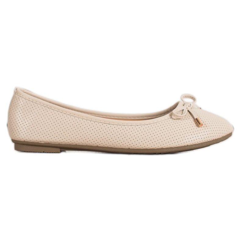 Clowse Beige ballerinor