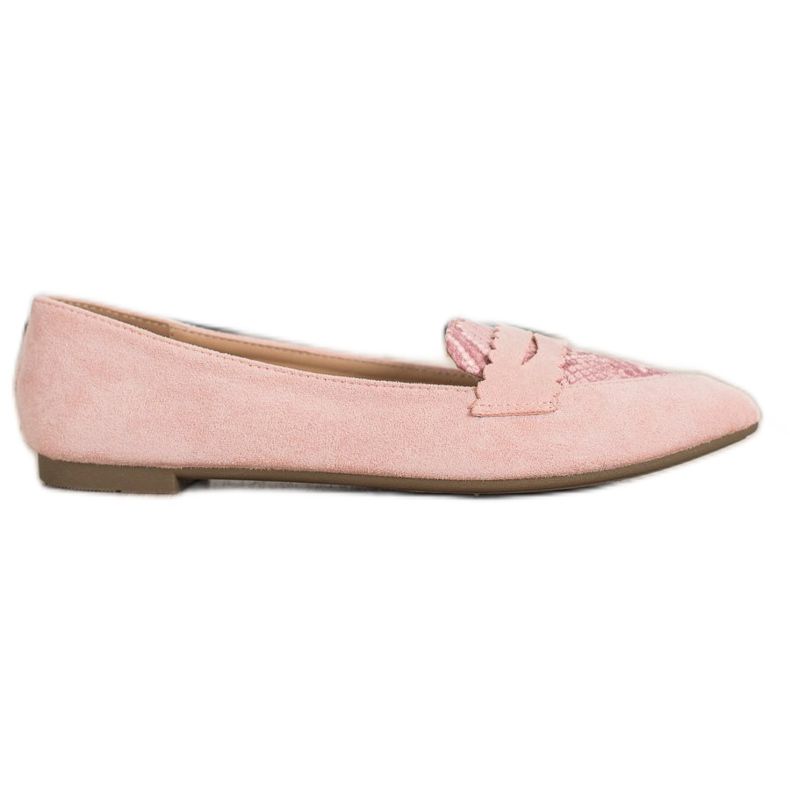 Small Swan Powder Lords ormtryck rosa