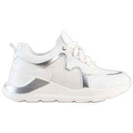 Weide Bekväma snygga sneakers vit