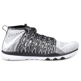Nike Train Ultrafast Flyknit M 843694-004 sko vit svart
