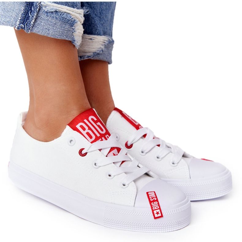 Dam Sneakers Big Star HH274675 Vit