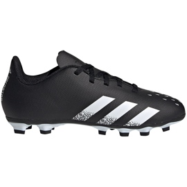 Adidas Predator Freak.4 FxG Junior FY1041 fotbollsskor svart svart