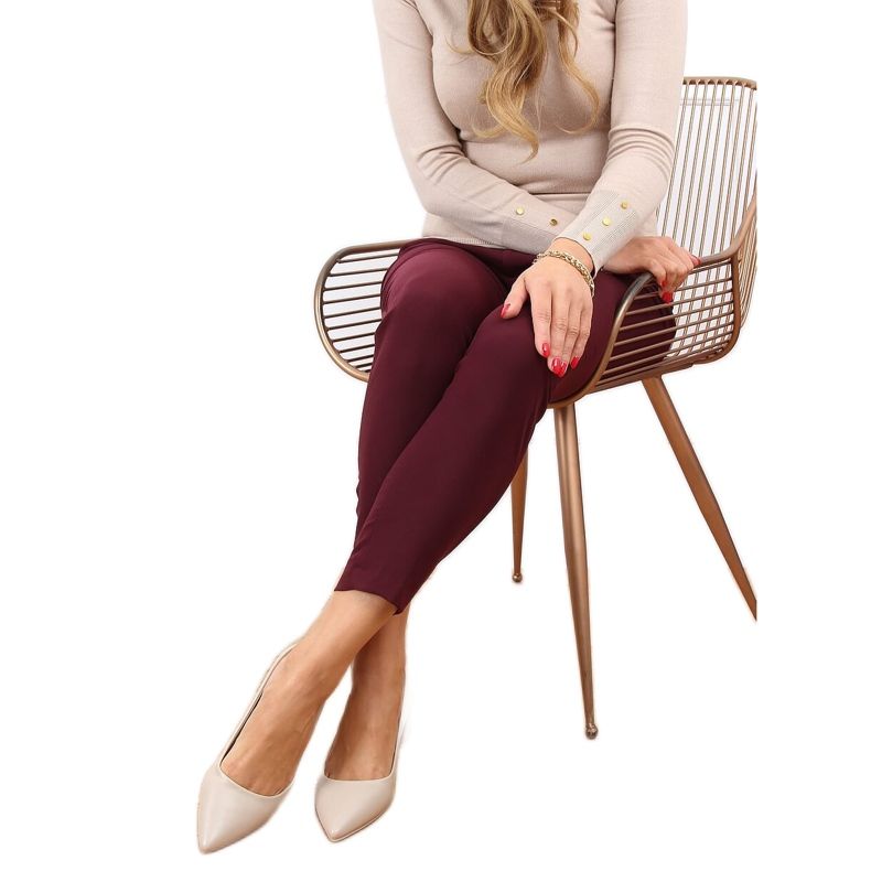 Högklackade pumps beige CL76P Beige