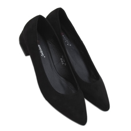 Black Pumps lågklackat svart CL70P Black