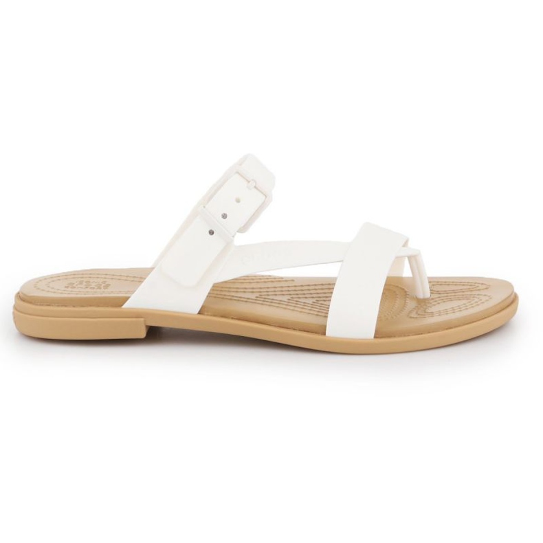 Crocs Tulum Toe Post Sandal W 206108-1CQ vit