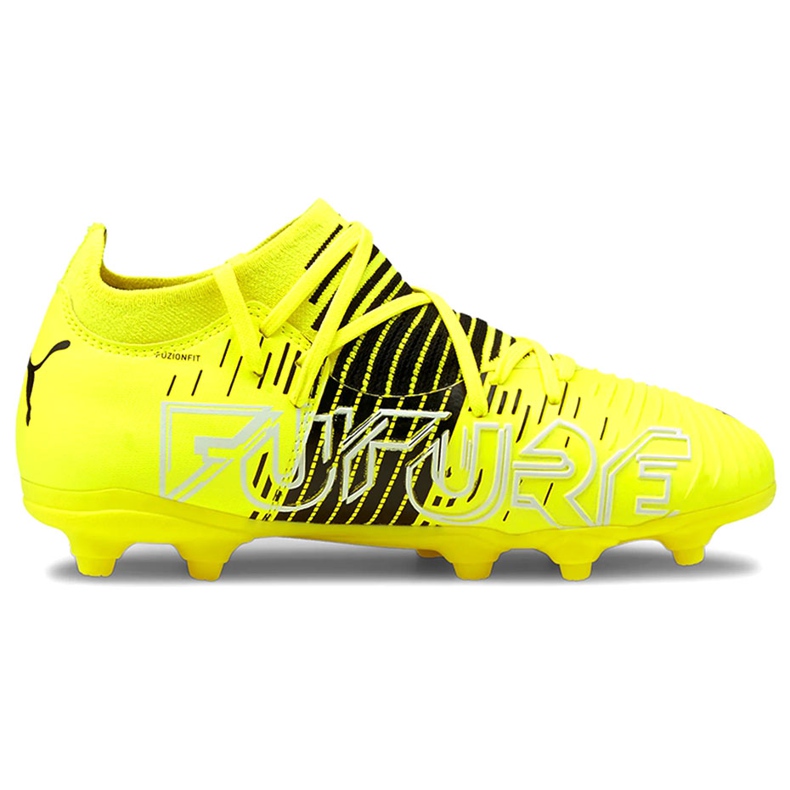 Puma Future Z 3.1 Fg Ag Junior fotbollsskor gula 106395 01