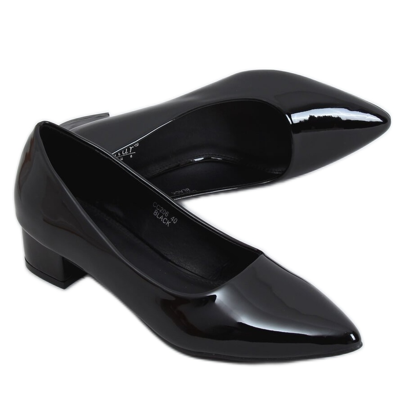Black Pumps lågklackat svart CC206P Black