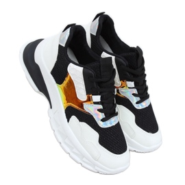 Svartvita sportskor BH003 Svart