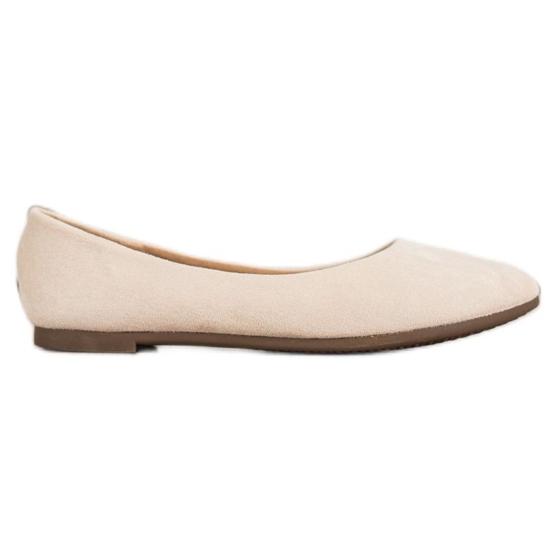 Klassiska VINCEZA -ballerinor beige