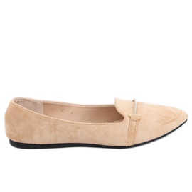 Loafers mandelbeige 3C-6 Aprikos
