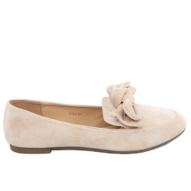 Dam beige loafers 9086 Beige