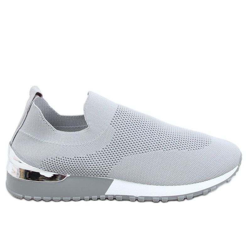 Grå strumpor sportskor LDH006 Grå