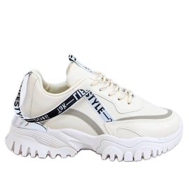 Beige 9935 Beige sportskor