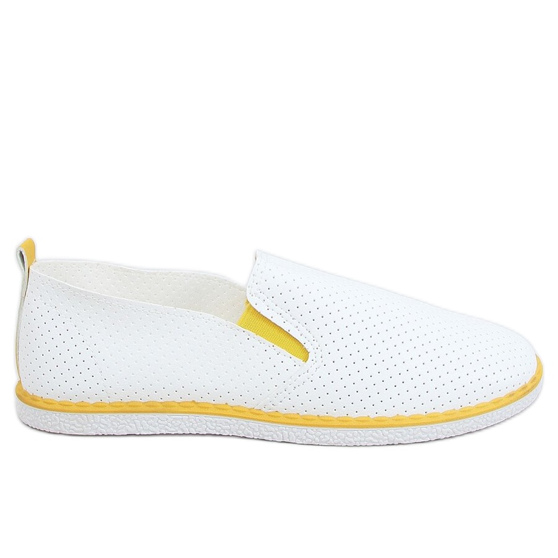 Sneakers slip-on vita AA620 Gul
