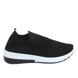 Svarta G-362 svarta strumpor sportskor