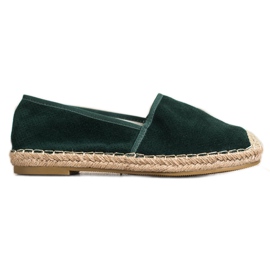 Kayla Light Openwork Espadrilles grön