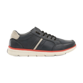Casual herrskor Vices SD63-13 Navy 41 46 beige marinblå blå