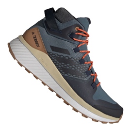 Adidas Terrex Folgian Mid Gtx M EF6766 skor brun svart orange grå