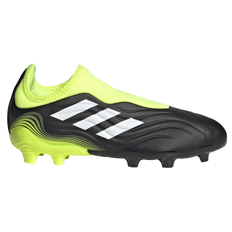 Adidas Copa Sense.3 Ll Fg Junior FX1982 fotbollsskor svart gul