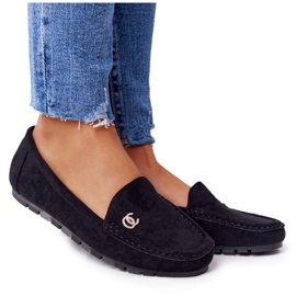 PS1 Dam svart mocka loafers Madelyn