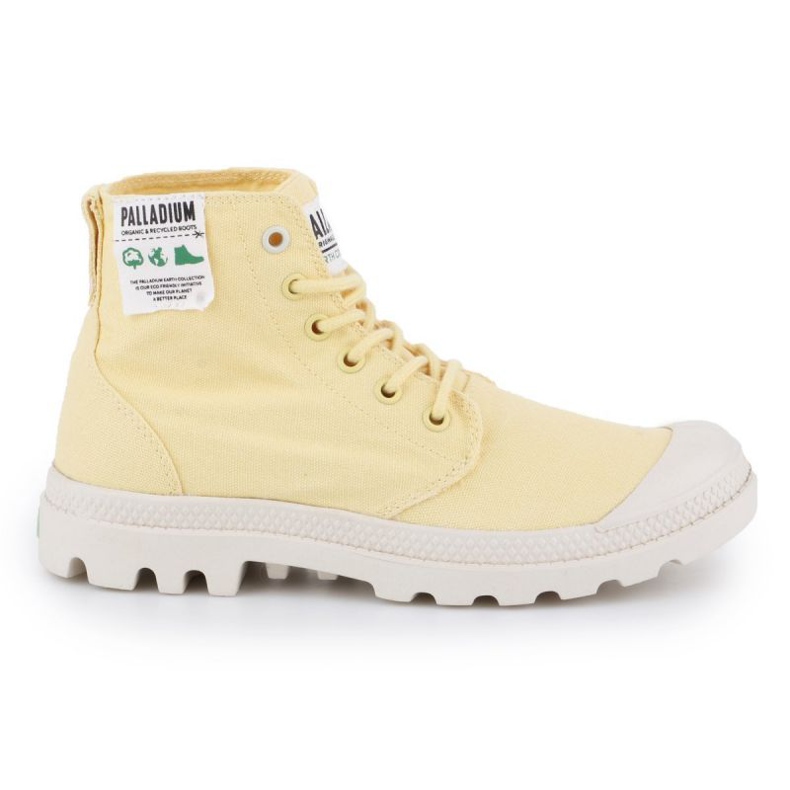Skor Palladium Pampa Hi Organic W 76199-740-M gul
