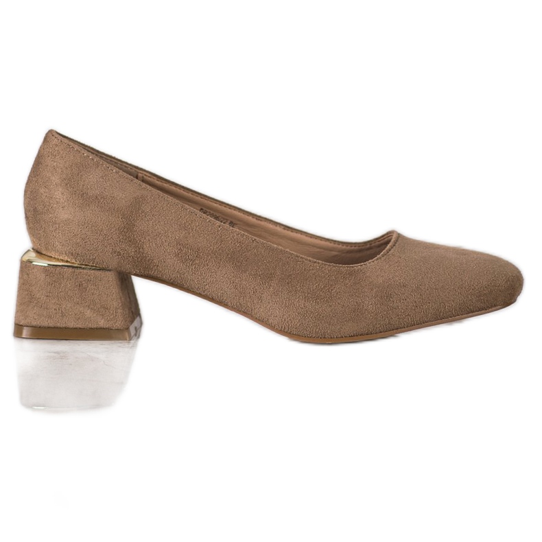 Filippo Pumpar på höga klackar brun